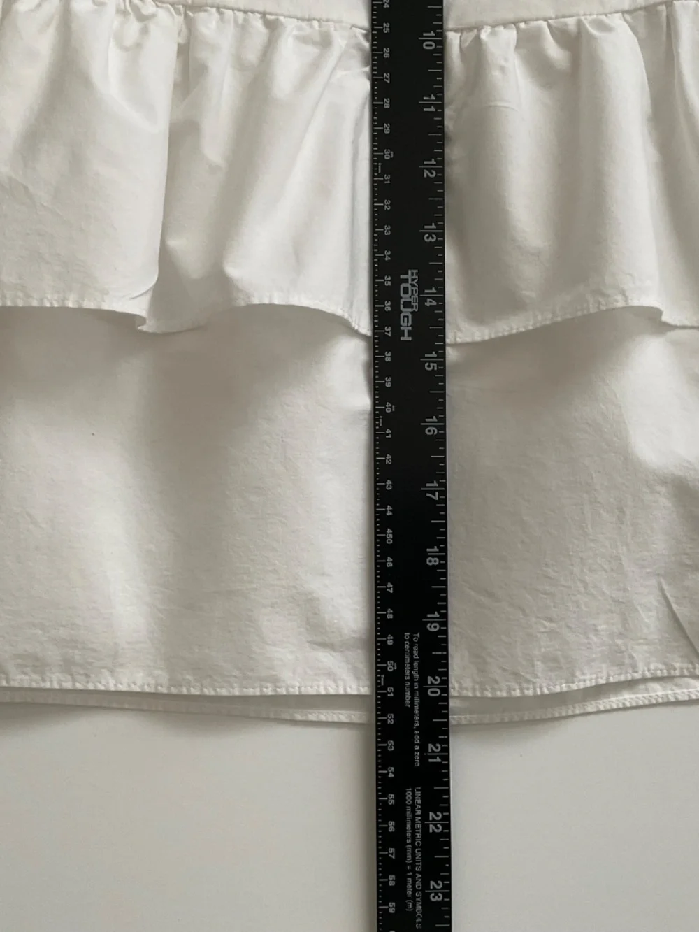 J.CREW Layered Ruffle Mini Skirt Sz 00 White Pull-On Clean Girl Romantic Boho